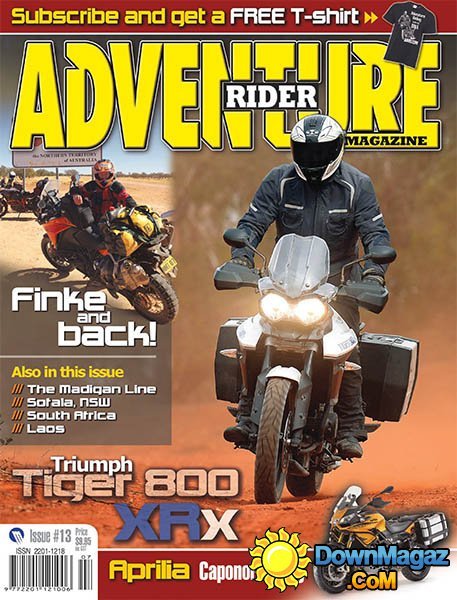 Adventure Rider AU - Issue #13, 2015 Adventure Rider AU - Issue #13, 2015