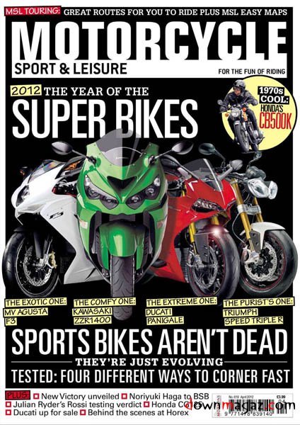 Motorcycle Sport & Leisure - April 2012 Motorcycle Sport & Leisure - April 2012