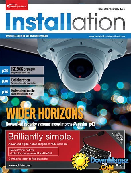 Installation UK - February 2016 Installation UK - February 2016