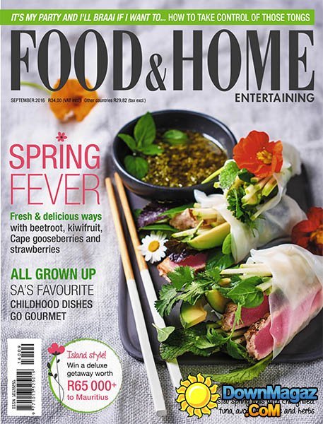 Food & Home Entertaining - September 2016