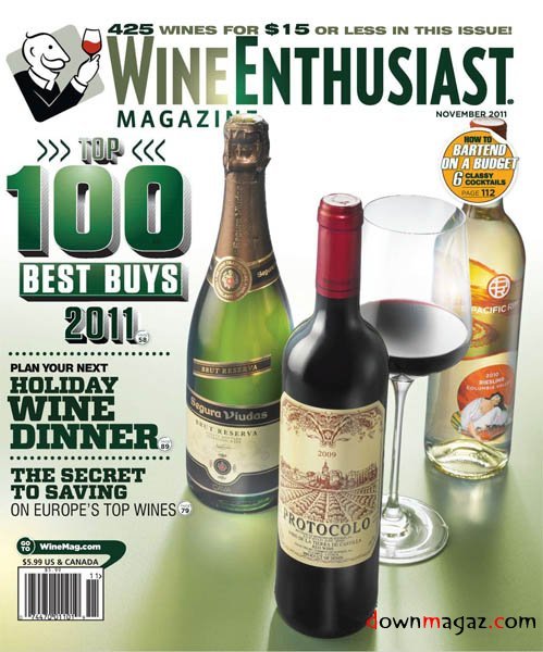 Wine Enthusiast - November 2011 Wine Enthusiast - November 2011