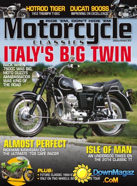 Motorcycle Classics - January/February 2015