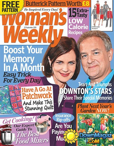 Woman's Weekly UK - 22 September 2015 Woman's Weekly UK - 22 September 2015