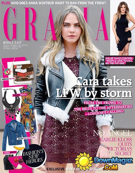 Grazia Middle East - 4 March 2015 Grazia Middle East - 4 March 2015
