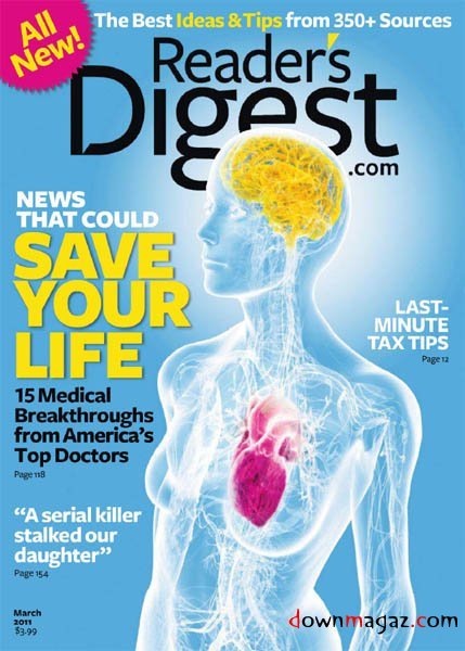 Reader's Digest - March 2011 Reader's Digest - March 2011