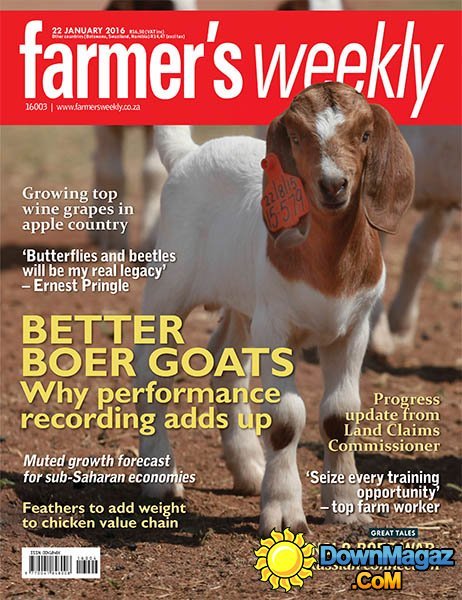Farmer's Weekly SA - 22 January 2016 Farmer's Weekly SA - 22 January 2016