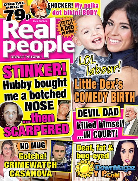 Real People UK - 28 January 2016 Real People UK - 28 January 2016