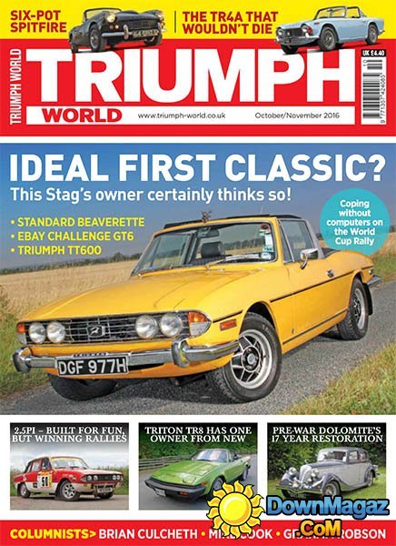 Triumph World - October-November 2016 Triumph World - October-November 2016