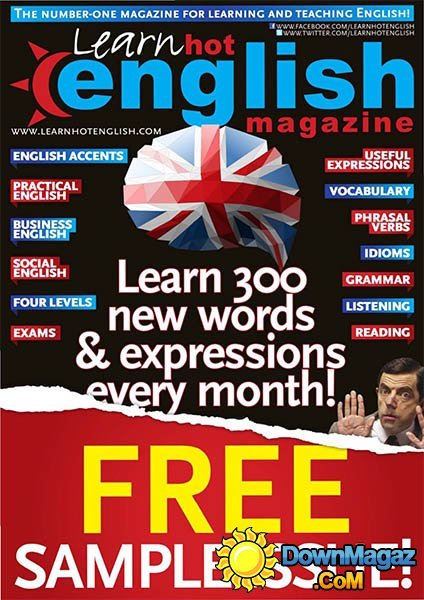 Hot English Magazine - Free Sample Issue! 2014