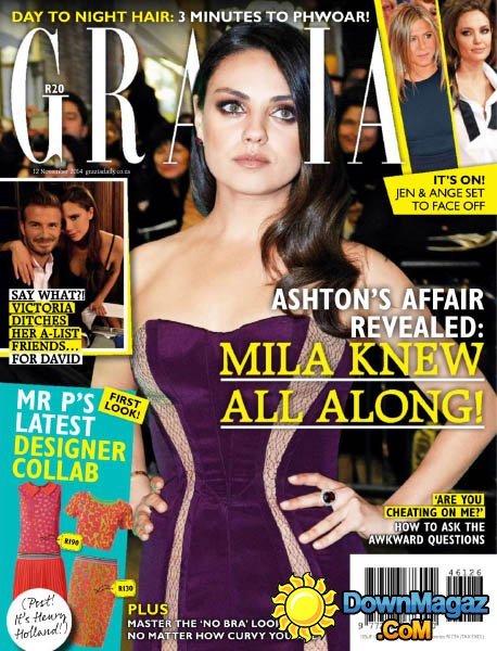 Grazia South Africa - 12 November 2014 Grazia South Africa - 12 November 2014