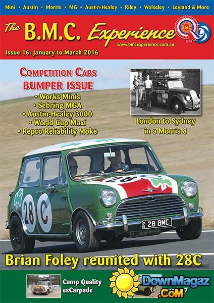 The BMC Experience - January - March 2016 The BMC Experience - January - March 2016