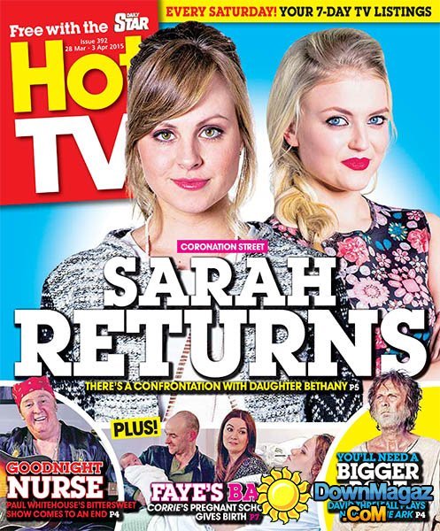Hot TV - 28 March/3 April 2015 Hot TV - 28 March/3 April 2015