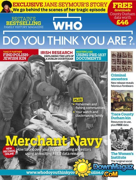 Who Do You Think You Are? UK - September 2015 Who Do You Think You Are? UK - September 2015