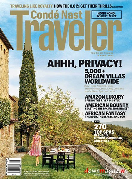 Conde Nast Traveler USA - March 2013