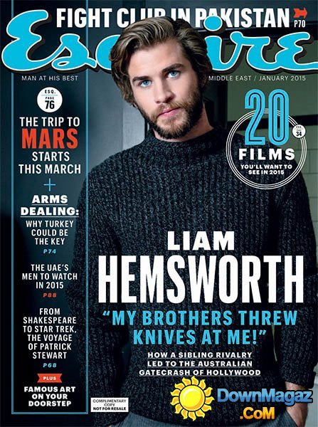 Esquire Middle East - January 2015 Esquire Middle East - January 2015