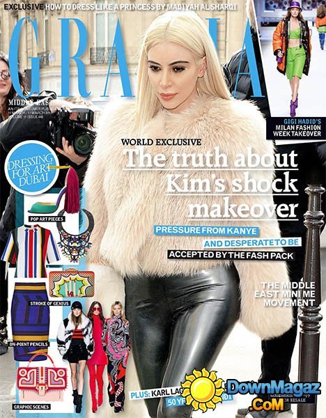 Grazia Middle East - 11 March 2015 Grazia Middle East - 11 March 2015