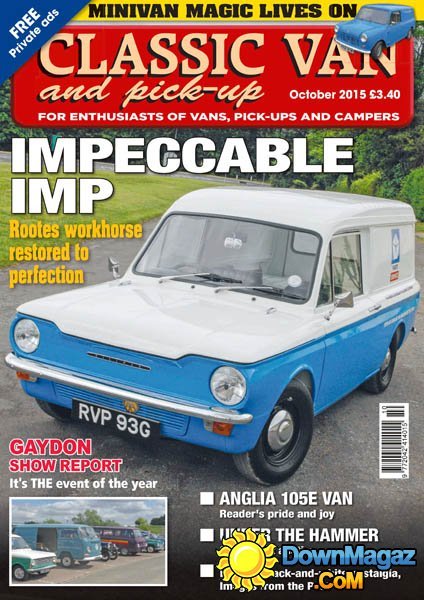 Classic Van & Pick-up UK – October 2015 Classic Van & Pick-up UK – October 2015