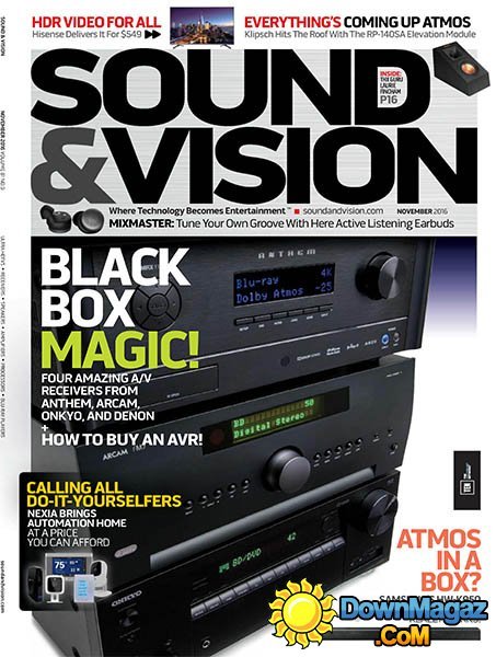 Sound & Vision - November 2016 Sound & Vision - November 2016