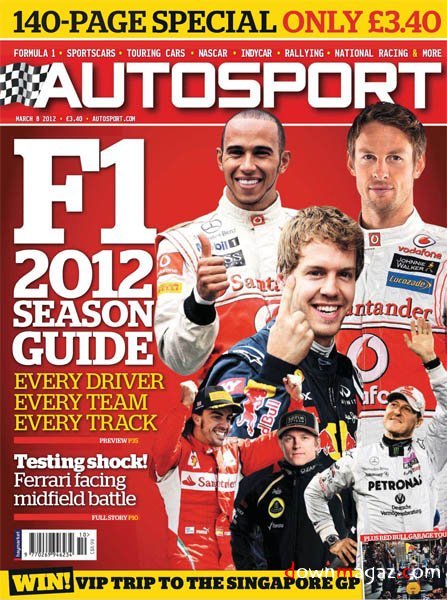 Autosport - 8 March 2012 Autosport - 8 March 2012