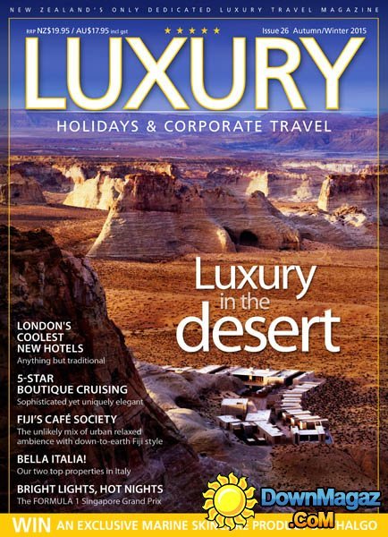 Luxury Magazine - Autumn-Winter 2015 Luxury Magazine - Autumn-Winter 2015