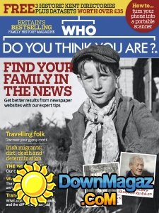 Who Do You Think You Are? - 03.2017 Who Do You Think You Are? - 03.2017