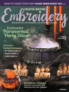 Creative Machine Embroidery - Fall 2019 Creative Machine Embroidery - Fall 2019