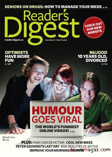 Reader's Digest - March 2011 / Canada Reader's Digest - March 2011 / Canada