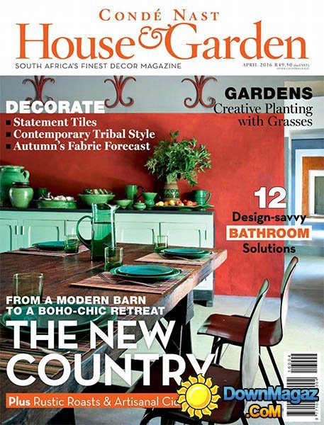 Conde Nast House & Garden - April 2016