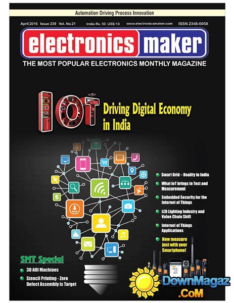 Electronics Maker - April 2016
