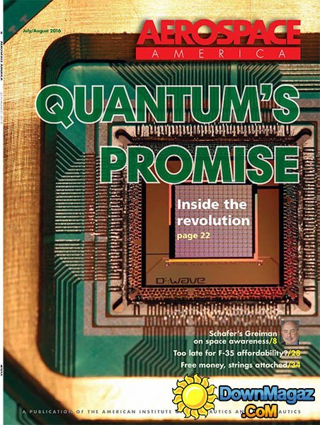 Aerospace America - July/August 2016 Aerospace America - July/August 2016