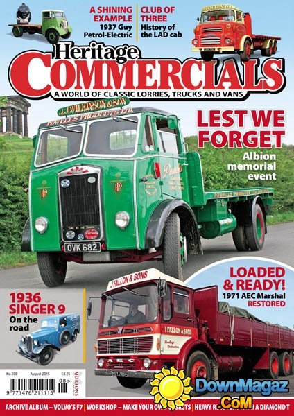 Heritage Commercials UK - August 2015 Heritage Commercials UK - August 2015