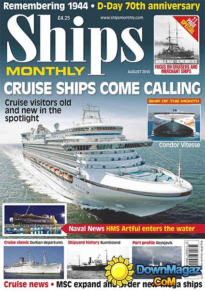 Ships Monthly - August 2014
