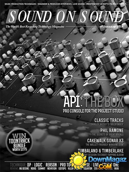 Sound On Sound - January 2014 Sound On Sound - January 2014