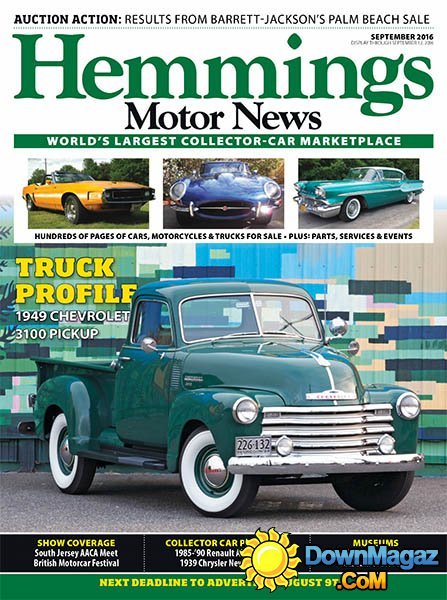 Hemmings Motor News - September 2016 Hemmings Motor News - September 2016
