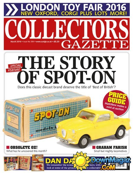Collectors Gazette - March 2016 Collectors Gazette - March 2016