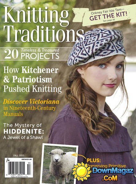 Knitting Traditions USA - Fall 2015 Knitting Traditions USA - Fall 2015