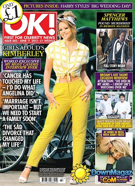 OK! First for Celebrity News N.882 - June 11, 2013 OK! First for Celebrity News N.882 - June 11, 2013