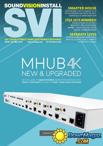 Sound Vision Install UK - December 2015 Sound Vision Install UK - December 2015