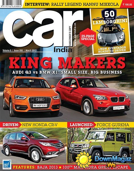 Car India - March 2013 Car India - March 2013