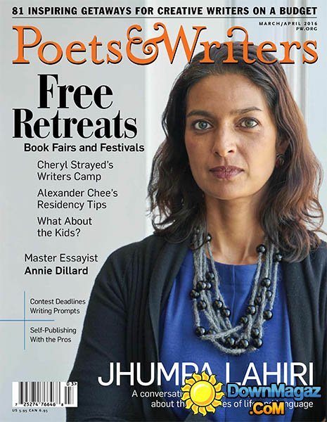 Poets & Writers - March/April 2016 Poets & Writers - March/April 2016