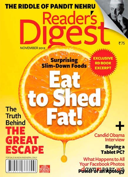 Reader's Digest - November 2012 / India Reader's Digest - November 2012 / India
