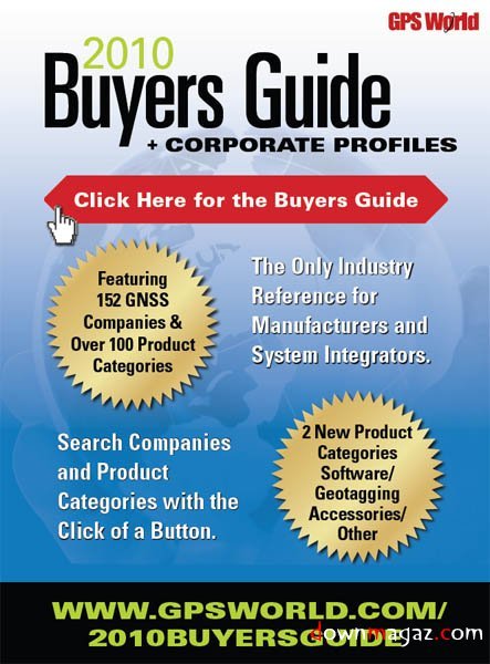 GPS World Magazine - December 2010 GPS World Magazine - December 2010