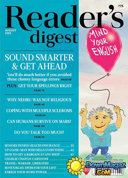 Reader's Digest IN - August 2015 Reader's Digest IN - August 2015