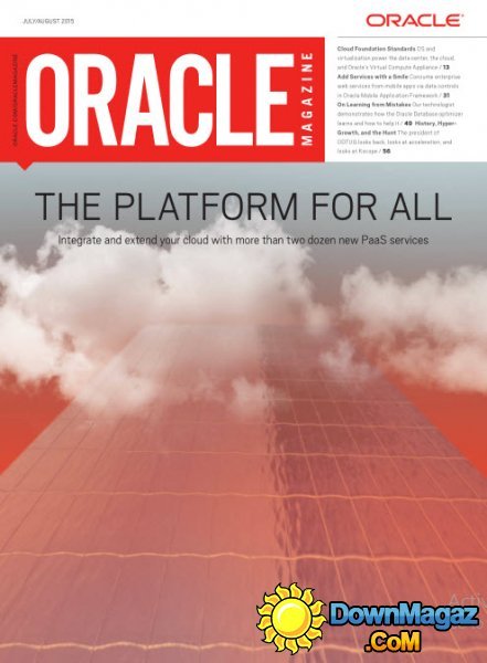 Oracle USA - July/August 2015 Oracle USA - July/August 2015