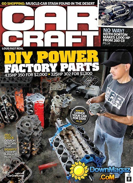 Car Craft USA - March 2016