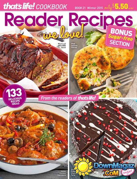 that's life! Reader Recipes AU - Book 21 Winter 2015 that's life! Reader Recipes AU - Book 21 Winter 2015