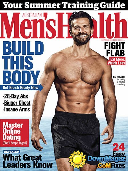 Men's Health AU - November 2016 Men's Health AU - November 2016