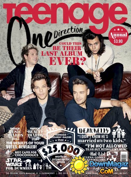 Teenage SG - December 2015 Teenage SG - December 2015