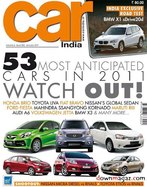 Car India - January 2011 Car India - January 2011