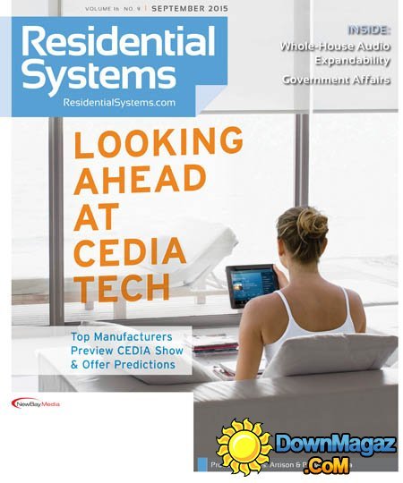 Residential Systems USA - September 2015 Residential Systems USA - September 2015